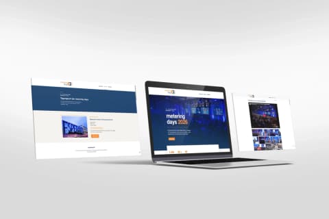 Metering-Days-Website 2026 auf Laptop, Tablet und Smartphone